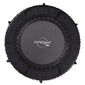 JumpSport 39 inch PRO trampoline model 370 PRO in black with padded petal skirt