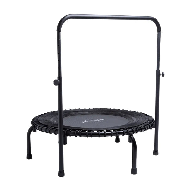39" standard handle bar shown on trampoline, side view
