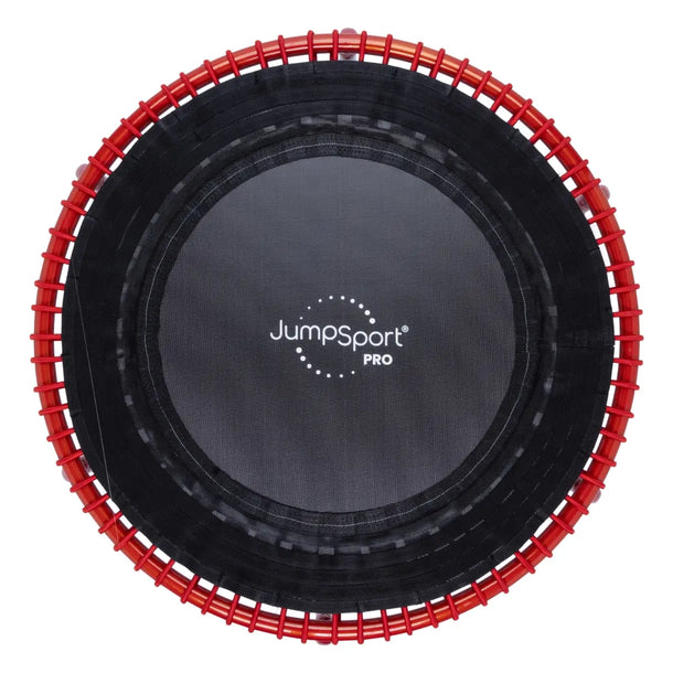 JumpSport 39 inch PRO trampoline model TRUE COLORS "Ignite" in red
