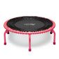 JumpSport 39 inch PRO trampoline model TRUE COLORS "Blossom" in pink laying flat
