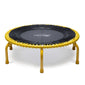 JumpSport 39 inch PRO trampoline model TRUE COLORS "Radiate" in yellow laying flat