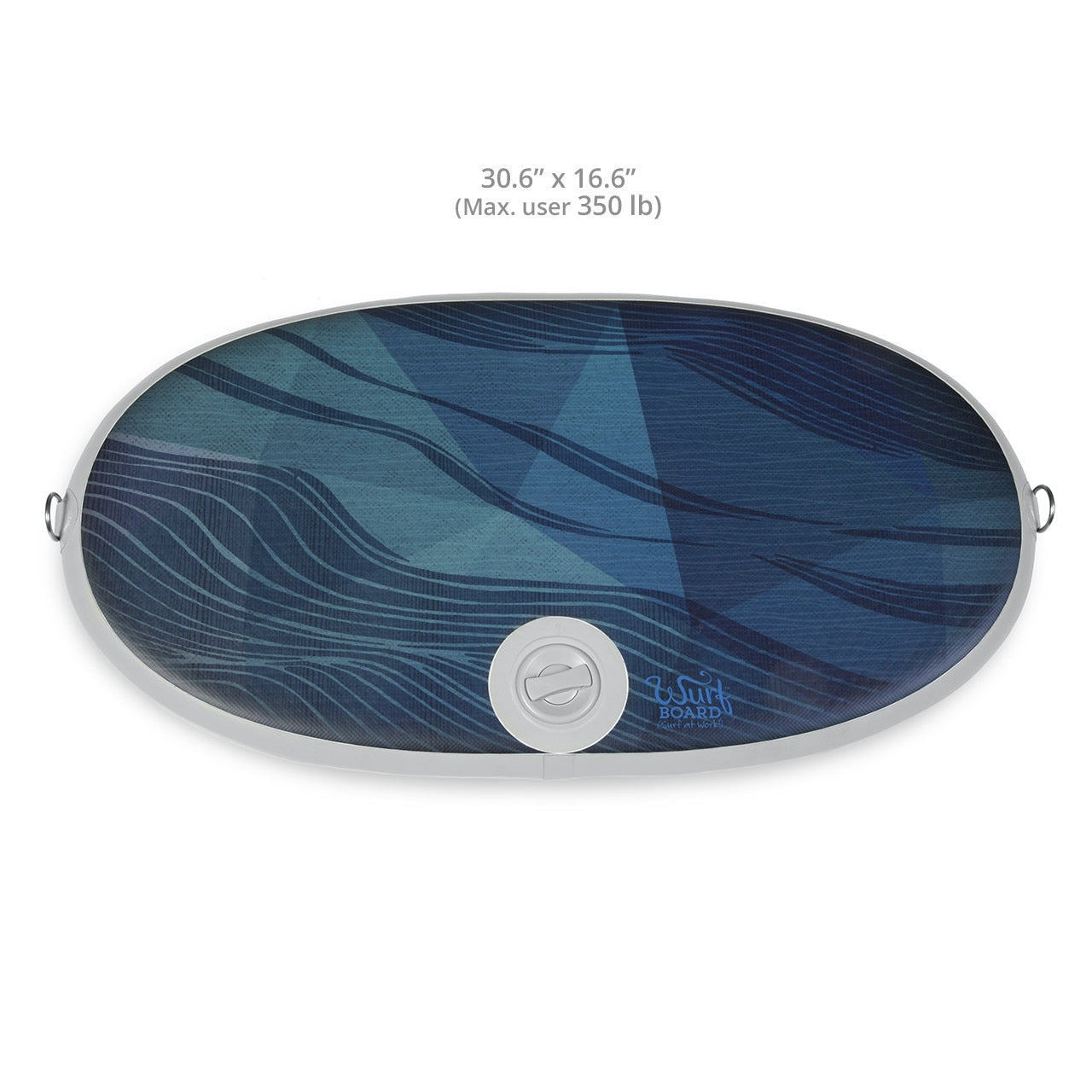 Maui Wurf Board Air-Spring Mat For Standing Desk | JumpSport Fitness