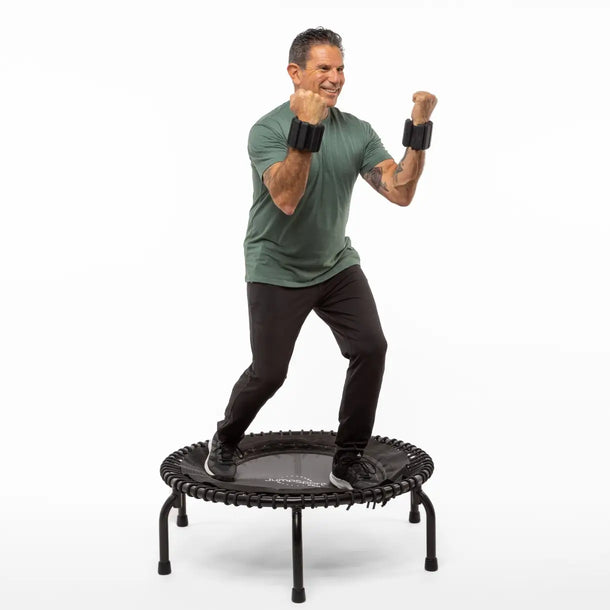 JumpSport Cuffs | Weighted Bangles for Wrist or Ankles, 2 lb Pair