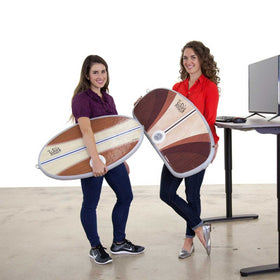 Santa Cruz Wurf Board For Standing Desks in the office