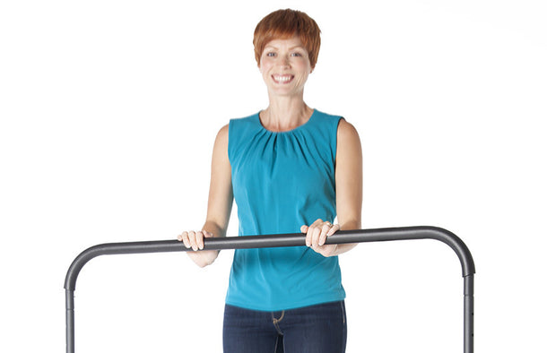 Quick-Release Handle Bar for 44” Trampolines Example