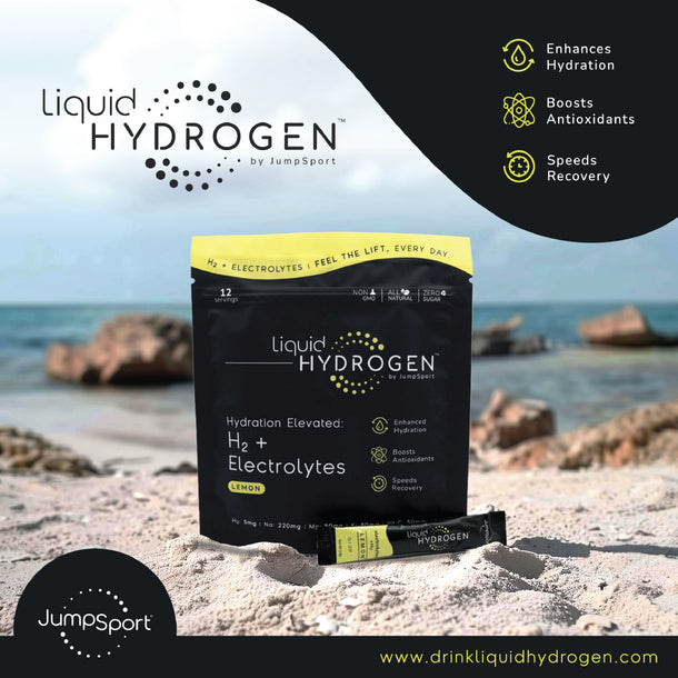 Liquid Hydrogen™ H₂ + Electrolyte Zero Sugar Drink Mix | Lemon Liquid Hydrogen™ H₂ + Electrolyte Zero Sugar Drink Mix | Lemon
