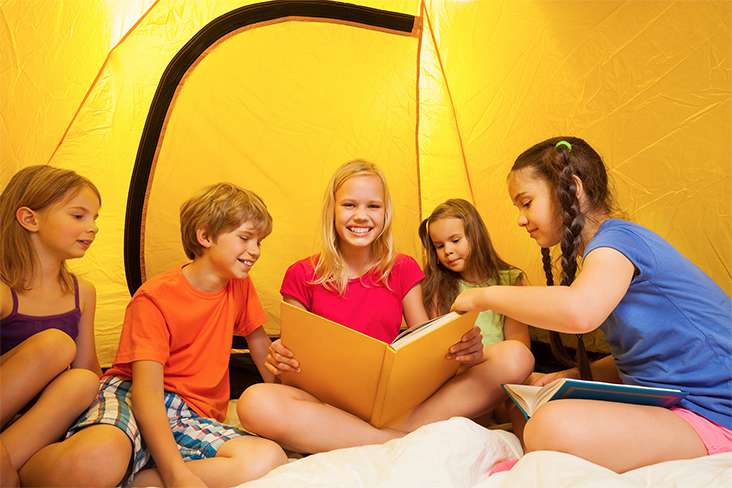 Camping on Your Trampoline Sleepover?